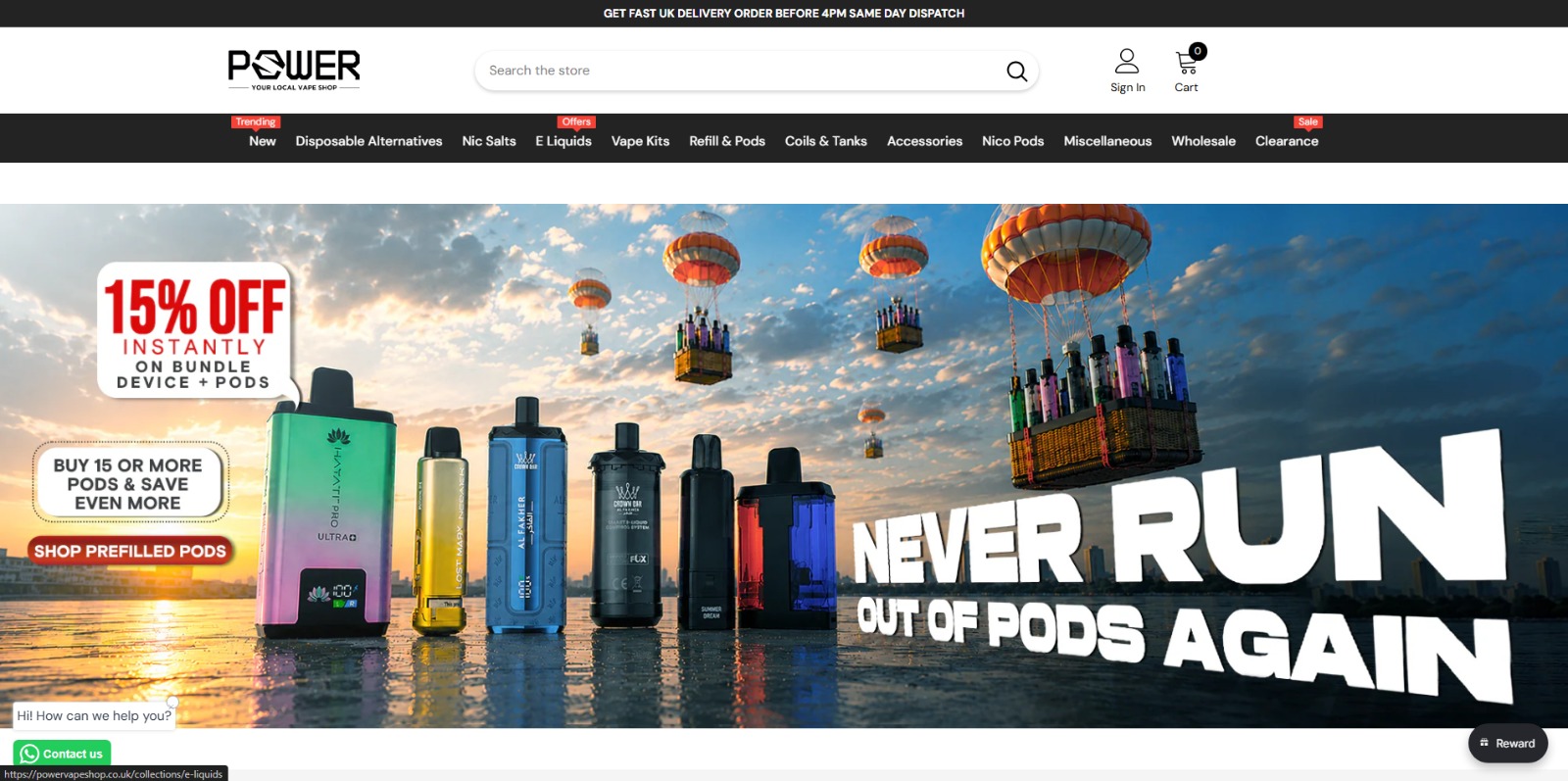 Power Vape Shop UK